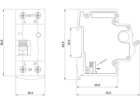 Устройство защиты от дугового пробоя УЗДП/УЗИС-ЭКОТЕХ-С1-25А, 3шт (ИСТОК С1-25А)